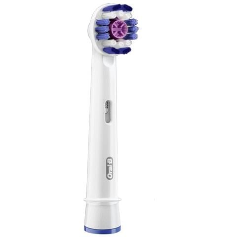 marrone Oral-B spazz. di ricambio 3D bianco 5pz - Foto 1