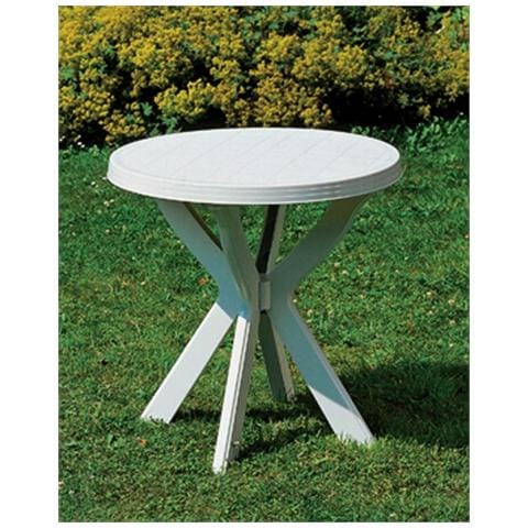 Tavolo da Giardino Tondo Bianco - Modello Don - Foto 2