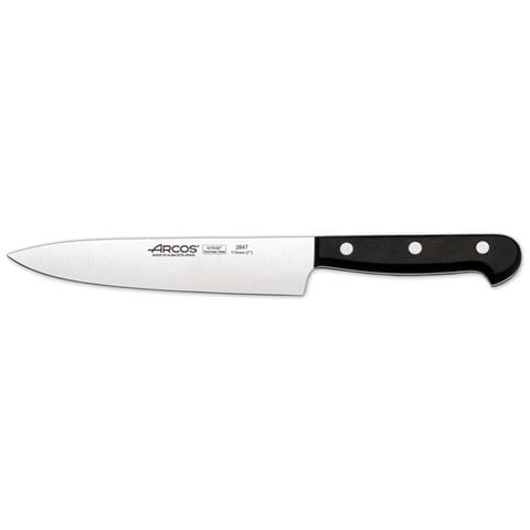 Serie Universal - Coltello Da Cucina - Lama Acciaio Inossidabile Nitrum 170 Mm - Manico Polioxymetilene (pom) Colore Nero - Foto 1