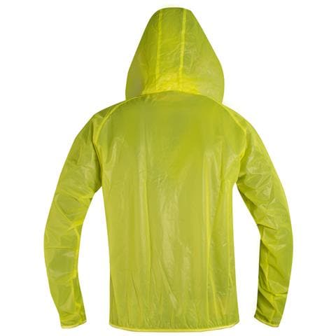 Moto Scooter Giacca Antipioggia Impermeabile Antivento Cappuccio Fluo Xs - Foto 2