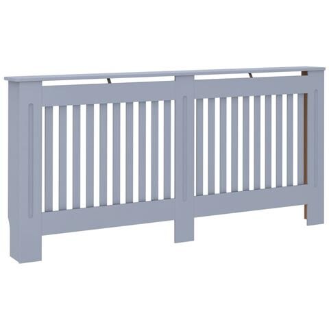 Copertura per Radiatore Antracite 172x19x81,5 cm in MDF - Foto 1