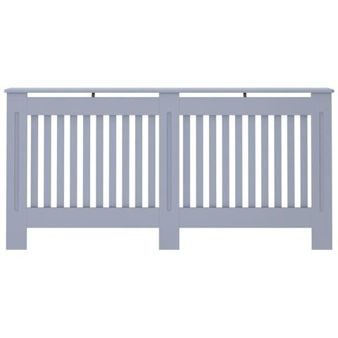 Copertura per Radiatore Antracite 172x19x81,5 cm in MDF - Foto 7