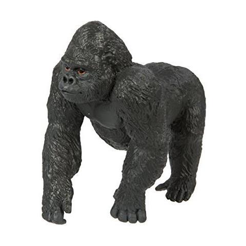 Safari Ltd Wild Safari Wildlife - Gorilla Di Pianura - Modello Di Statuetta Giocattolo Realistico Dipinto A Mano - Costruzione Di Qualità Con Materiali Sicuri E Privi Di Bpa - Dai 3 Anni In Su - Foto 1