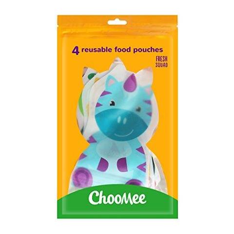 Snakpack Riutilizzabile Baby Food Pouch 4 Ct 5 Oz - Foto 2