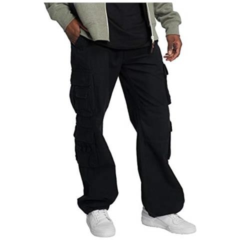 Pure Vintage Da Uomo Pantaloni Cargo - Nero (nero 2), M - Foto 1