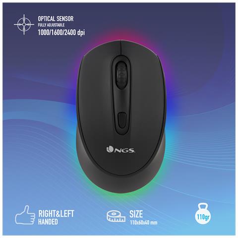Tastiera e Mouse Wireless 334647  Colore Blu - Foto 5