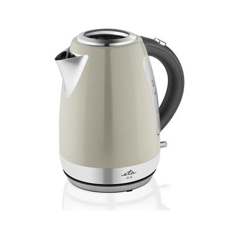 Bollitore Ela 859890070 Standard, 2100 W, 1,7 L, Acciaio Inossidabile, Base Girevole A 360°, Crema - Foto 1