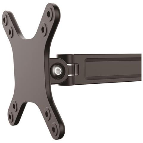 " Braccio da Parete per Monitor a doppio Perno - Supporto Girevole VESA per Monitor / TV a schermo piatto fino a 27"" (15kg) " - Foto 6