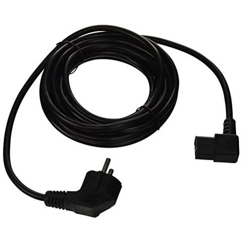 KPSP5-90 5m CEE7/7 Schuko Accoppiatore C13 Nero cavo di alimentazione - Foto 1