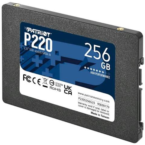 SSD 256 GB Serie P220 2.5" Interfaccia Serial ATA III - Foto 1