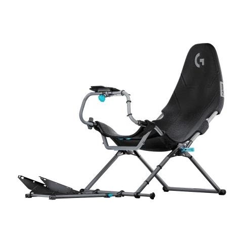 Challenge X - Logitech G Edition Sedia da gioco per console Nero, Grigio - Foto 1