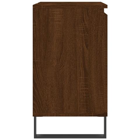 Armadietto Bagno Rovere Marrone 58x33x60cm In Legno Multistrato - Foto 10