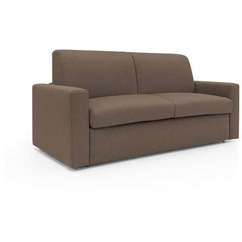 Kansas Divano Letto Matrimoniale Alto 20 Cm. Impermeabile T13 Marrone - Foto 1