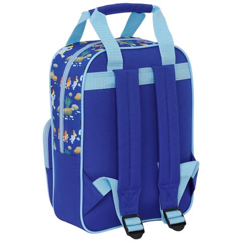 Zaino Scuola Blu Marino 20 X 28 X 8 Cm - Foto 2