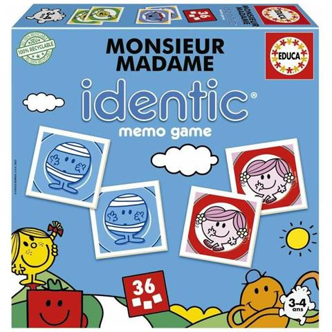 Gioco tivo Monsieur Madame Identic (fr) - Foto 1