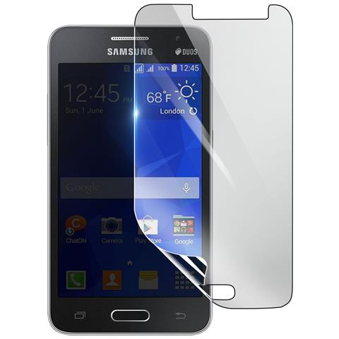 Salvadisplay Per Samsung Galaxy Core 2 In Idrogel Anti-urto, Trasparente - Foto 1