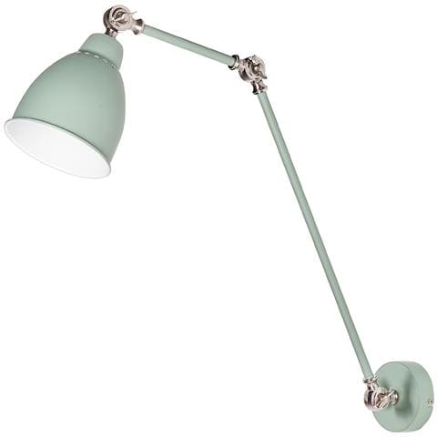 Lampada Da Parete Metallo Verde Chiaro Mississippi - Foto 6