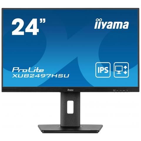 Prolite Xub2497hsu-b1 Monitor Pc 61 Cm (24"") 1920 X 1080 Pixel Full Hd Led Nero - Foto 1