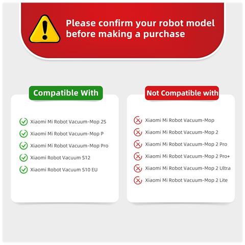10 Pezzi Di Ricambio Per Xiaomi Mi Robot Vacuum-mop 2s /mop-pro /styj02ym - Foto 7