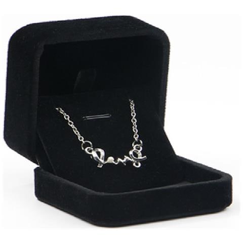 Portagioie Confezione Regalo Per Gioielli Per Collane E Bracciali Black - Foto 1