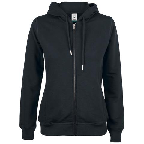 Premium Oc Hoody Full Zip Lady Nero S - Foto 1