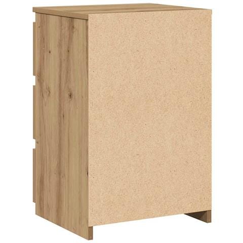 Comodino Rovere Artigianale 40x35x62,5 cm in Legno Multistrato - Foto 10