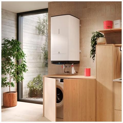 Scaldabagno Elettrico Verticale con Capacità 150 Litri Wi-Fi Colore Bianco - Foto 3