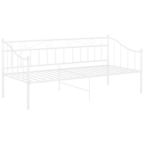 Lusso Casadino - Telaio Divano Letto Bianco In Metallo 90x200 Cm - Foto 2