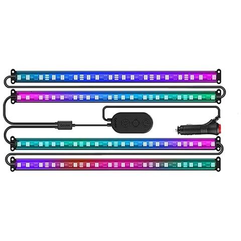 RGBIC Interior Car Lights Striscia LED intelligente Bluetooth - Foto 1