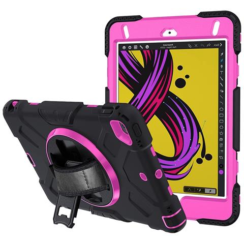 Custodia Per Ipad Mini 5/4 7.9"" Armatura Con Supporto Girevole Nera - Foto 1