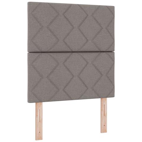 Letto a molle con materasso Talpa 80 x 200 cm Tessuto - Foto 1