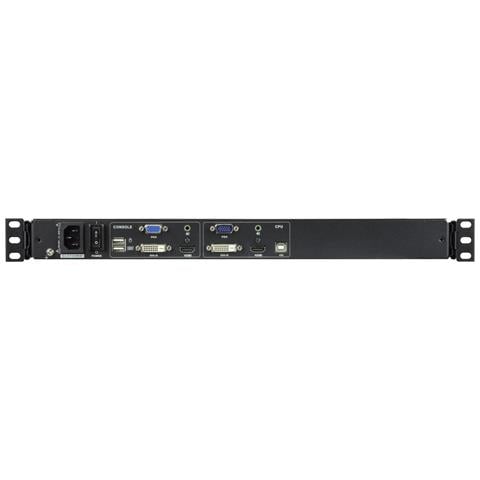 CL6700MW console a rack 43,9 cm (17.3") 1920 x 1080 Pixel Metallo Nero 1U - Foto 2