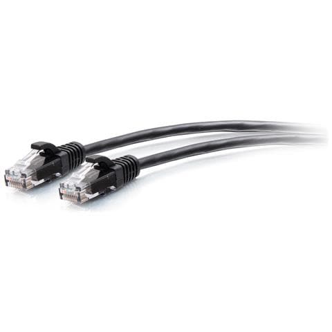 Cavo patch di rete Ethernet sottile Cat6a antigroviglio, non schermato (UTP) da 3,1 m - Nero - Foto 1