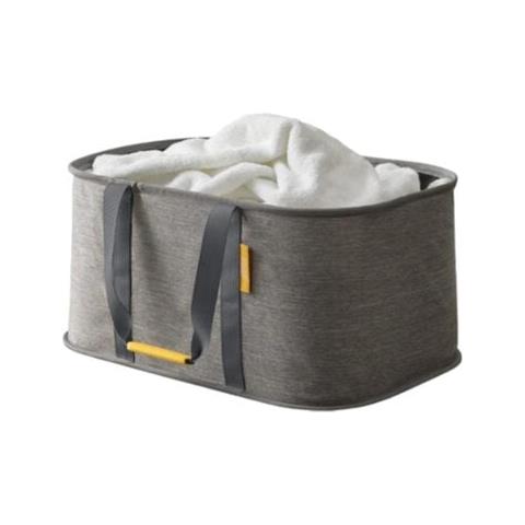 Cesto Lavanderia Pieghevole Holdall 35 Litri Compatto Pratico Facile Da Riporre Ideale Per Organizzare La Biancheria - Foto 1