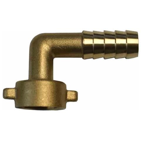 Raccordo Ottone A Gomito 1/2 Pollice  13mm - Foto 2