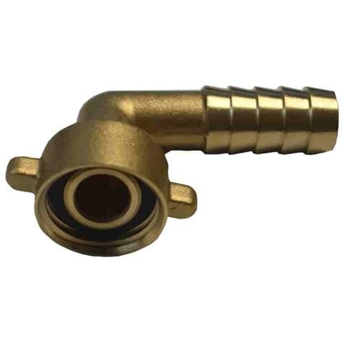 Raccordo Ottone A Gomito 1/2 Pollice  13mm - Foto 1