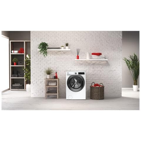 H-WASH 500, Lavatrice Carica Frontale 8 KG, 15% più efficente della classe A, 1200 giri, Bianco, Inverter, Vapore, Wi-Fi, HW 28AMC7/1-S - Foto 7