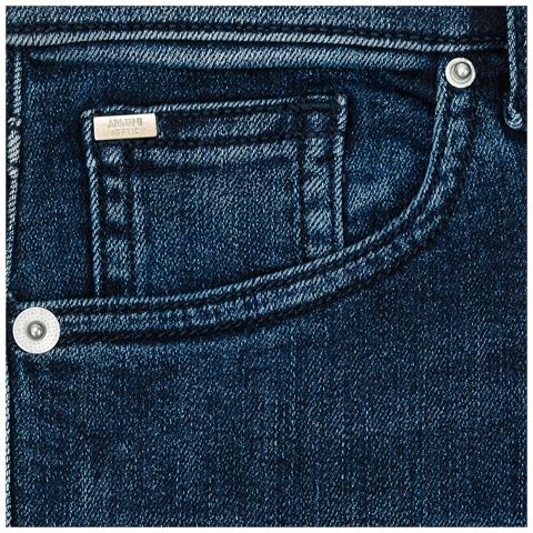 Pantaloni Lunghi In Denim Effetto Consumato 6y5j90-5d25z Donna - Foto 3