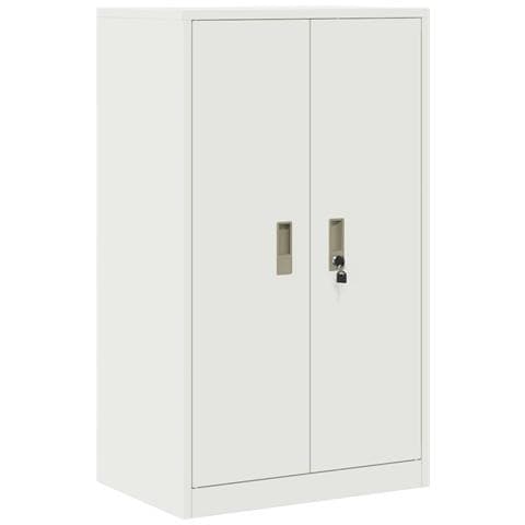 Armadio Bianco 60 x 40 x 105 cm Acciaio - Foto 1