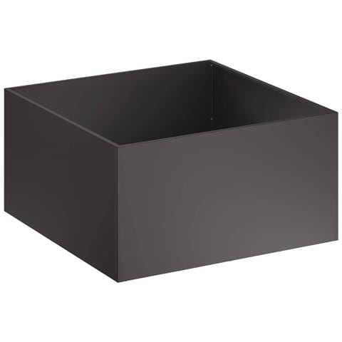 Vaso da giardino Nero 100 x 100 x 40 cm - Foto 1