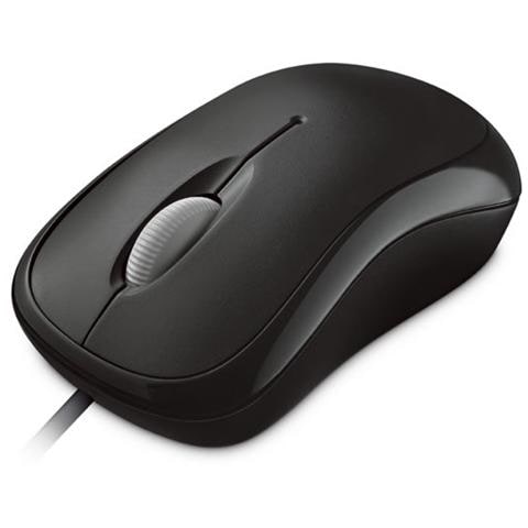 Basic Optical Mouse for Business, USB, Ottico, Ufficio, Nero, Ambidestro, Monotono - Foto 1