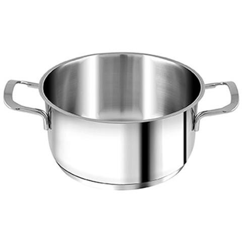 Casseruola Inox Elodie Fondo Induzione 2 Manici 20 Lt 3 - Foto 2