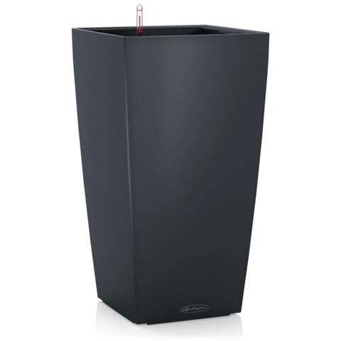 Vaso Cubico Color 22 Ardesia 22x22xh41 Cm - Foto 1