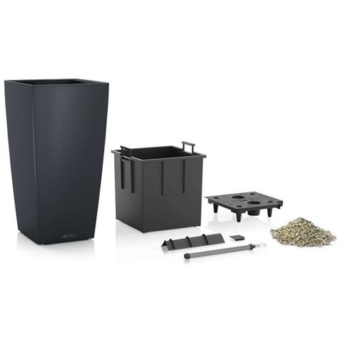 Vaso Cubico Color 22 Ardesia 22x22xh41 Cm - Foto 9