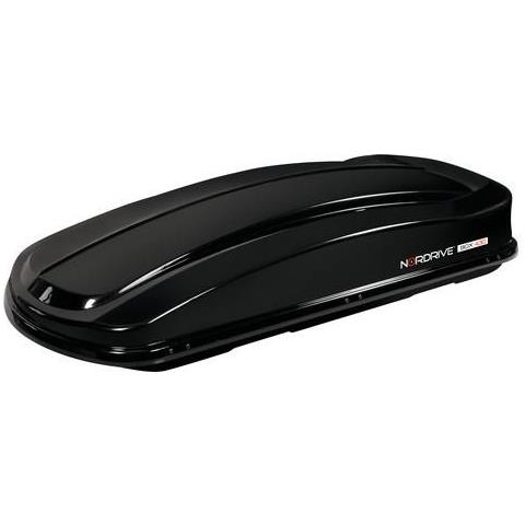 Box Da Tetto Baule Portatutto 430l Nero Lucido Abs - Foto 2