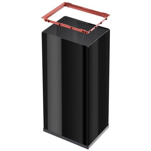 Pattumiera Big-box Swing Taglia Xl 52 L Nera 0860-241 - Foto 2