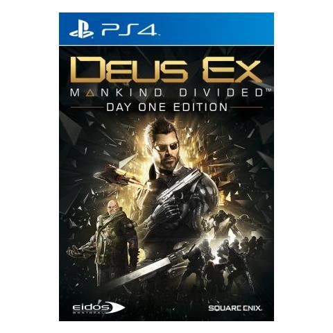 Deus Ex Mankind Divided Day One Edition Steelbook Ps4 Game - Foto 5