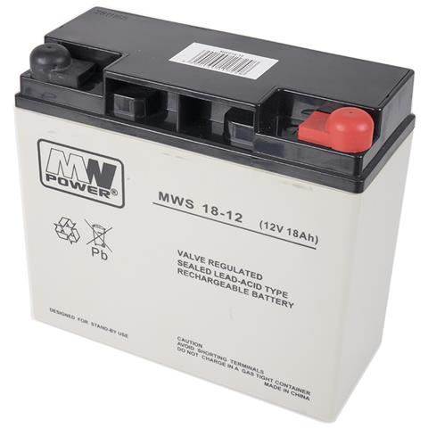 Batteria Al Gel Mw 18-12s 12v 18ah - Foto 3