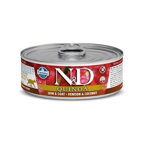 Farmina N&d Quinoa Feline Umido 80 Gr Cervo E Cocco - Foto 1