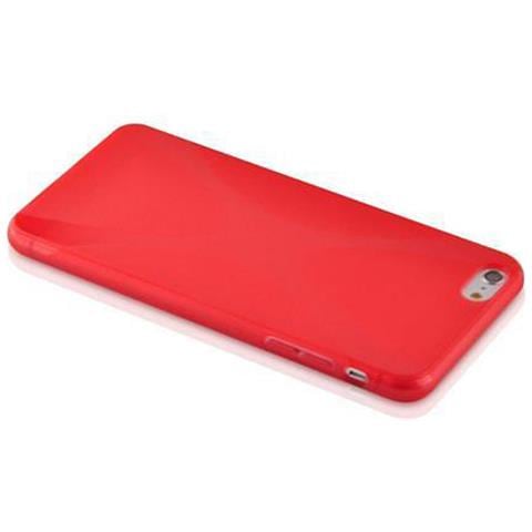 Cadorabo Custodia Compatibile Con Apple Iphone 6 Plus / Iphone 6s Plus In Rosso Cremisi - Coperchio Protettivo In Silicone Tpu Flessibile - Foto 7